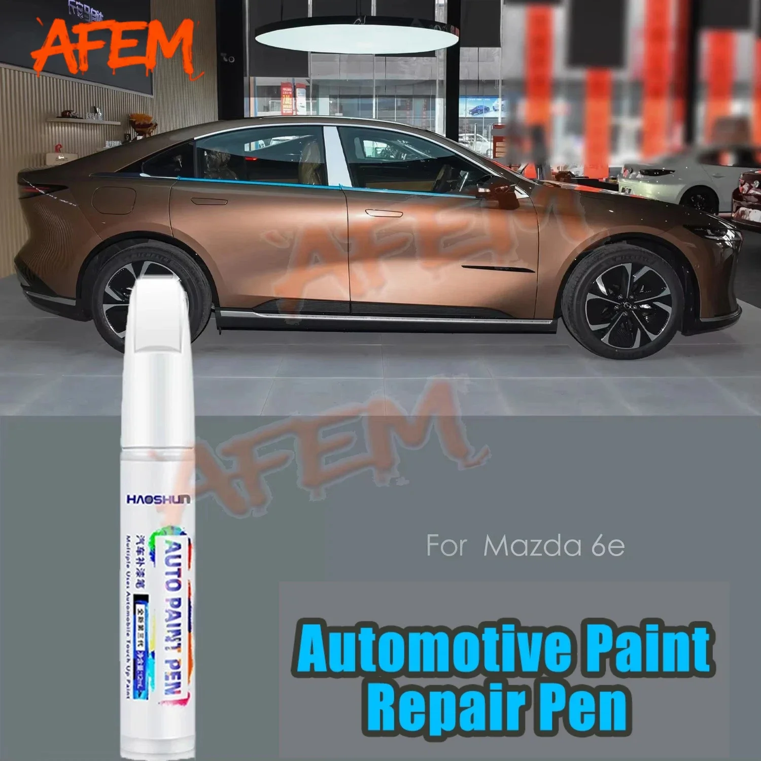 For Mazda 6e/CX-30/Axela CX-50/CX-60 Car Touch Up Paint Scratch Removal Repair Paint Car Paint Protection Clear Coat Pen