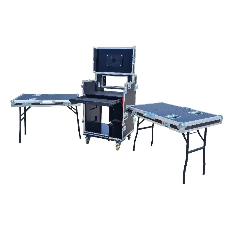 Outdoor Studio Video Workstation Flight Road Case for Digital Recorders