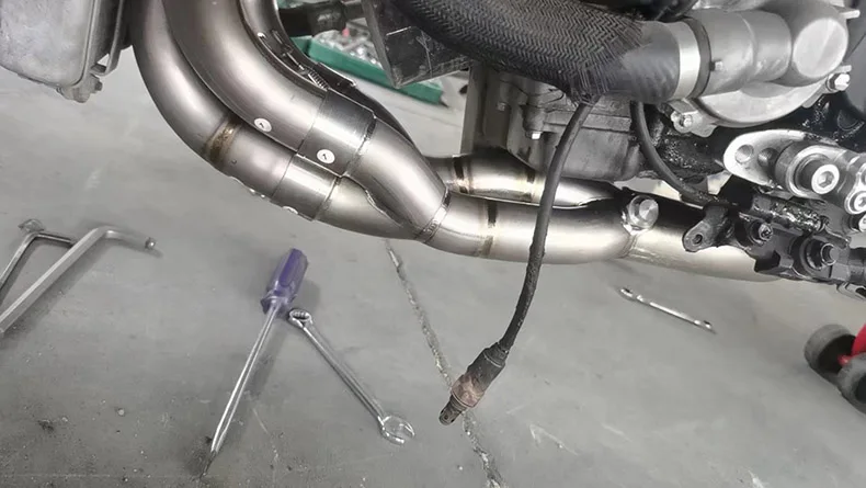 

Motorcycle Exhaust System Escape Muffler Slip on for Suzuki GSXR1000 GSX R1000 2009-2016 Motorcycle Titanium Alloy Exhaust Pipe