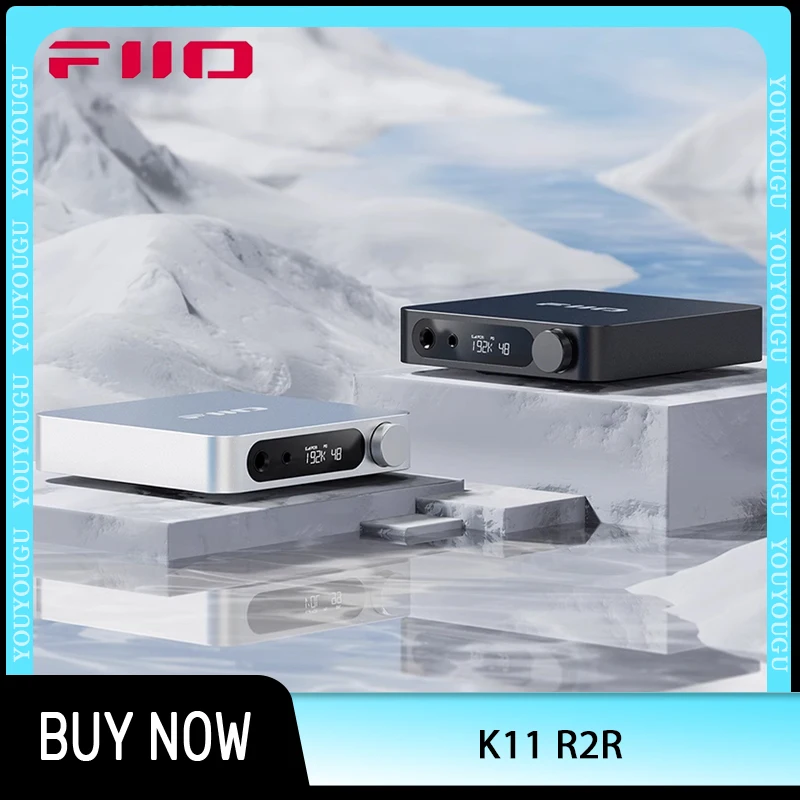 Fiio K11 R2R Desktop Dsd Decoding Headphone Amplifier Lossless Earphone Power Hifi Portable Amplifier Accessory Custom Gifts