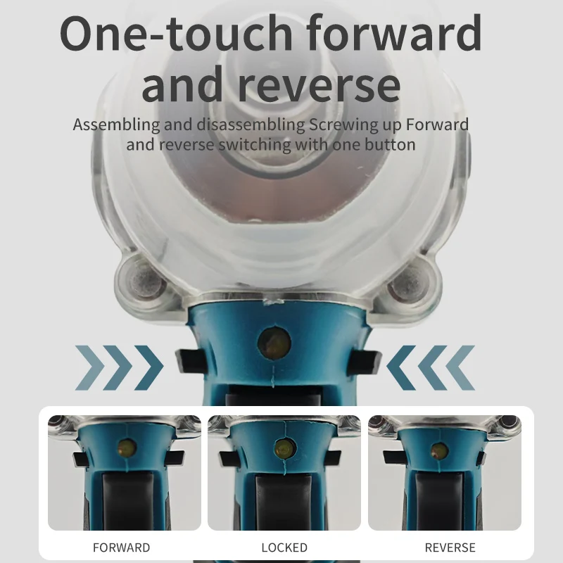 Pour Makita DTW600 18V tournevis électrique sans brosse perceuse pilote Rechargeable Compatible avec les broches de batterie Makita 18V