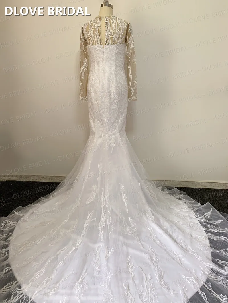 Vestido de novia de un hombro, con cuentas de encaje, hecho a medida, de fábrica