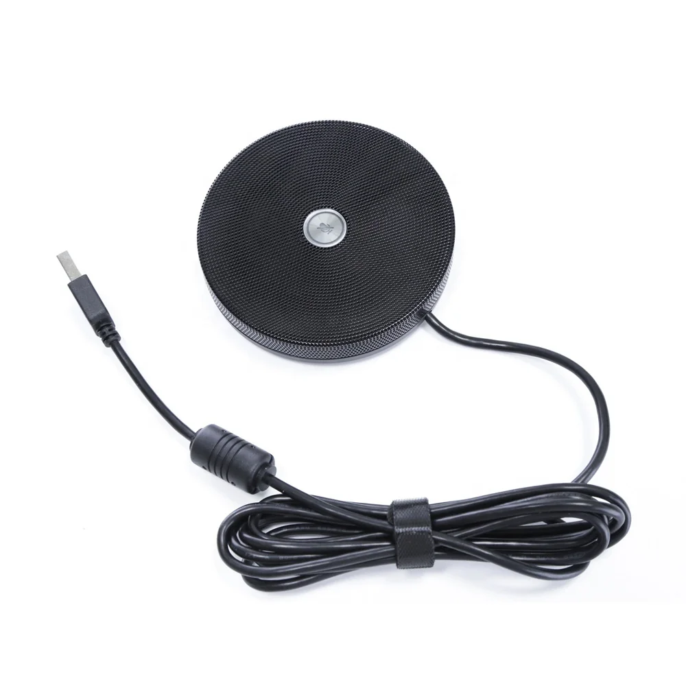 

360Degree Voice Pick-up USB Conference Speakerphone Built-in Microphone with Noise Cancelling Microphones for Home Office