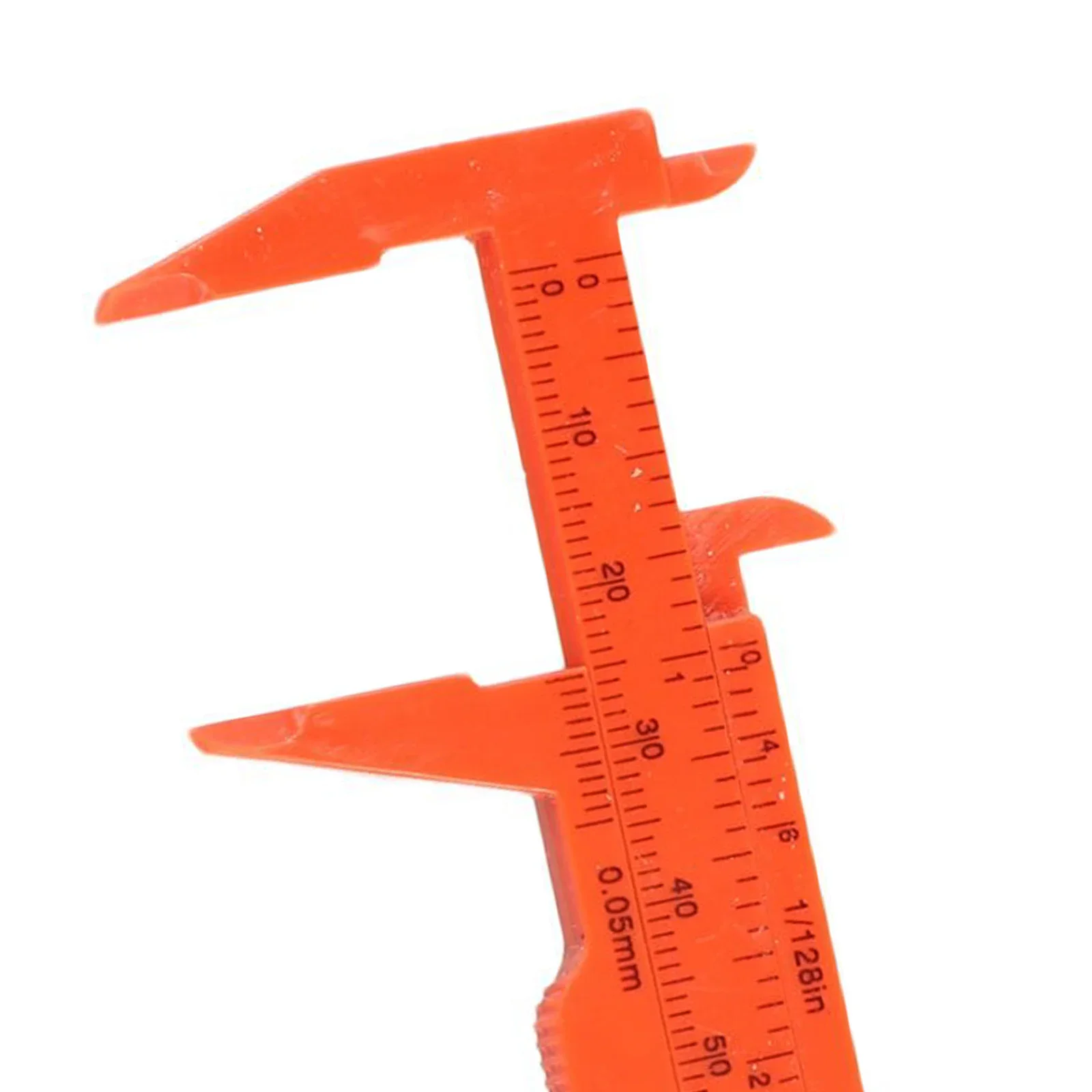 80mm Sliding Vernier Calipers Mini Plastic Gauge Measure Tool Double Scale Ruler Micrometer Hand Tool For School Children Supply