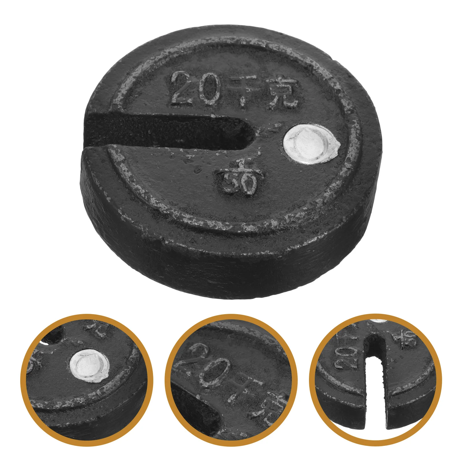 مقياس الحديد استبدال الوزن لوزن الرجعية الصغيرة متعددة الاستخدام الوزن قوي هيكل مقاوم للتآكل #5