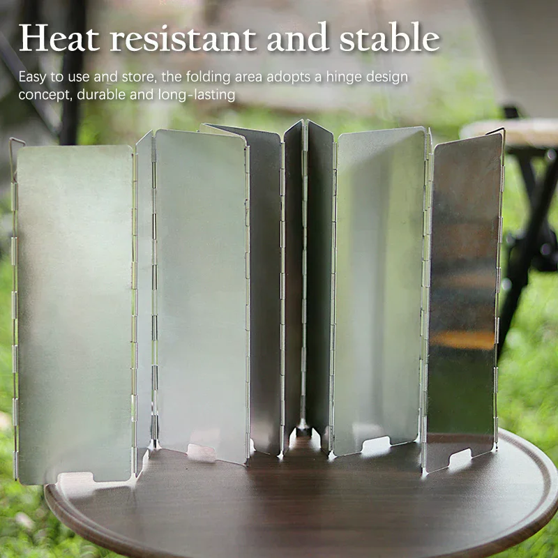 

Outdoor Stove Windproof Cover, Camping Windproof Cover, Portable Folding Card Stove Windproof Cover, Burner Windproof Cover