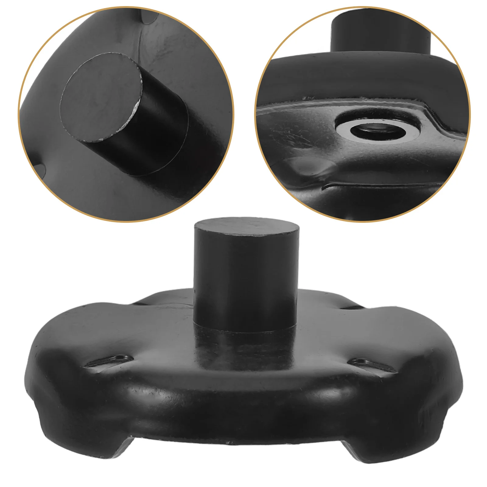 

Hydraulic Horizontal Pad Heavy Duty Universal Replacement For Floor Jack Vehicle Lifts Rv Jack Stand Adapter Steel