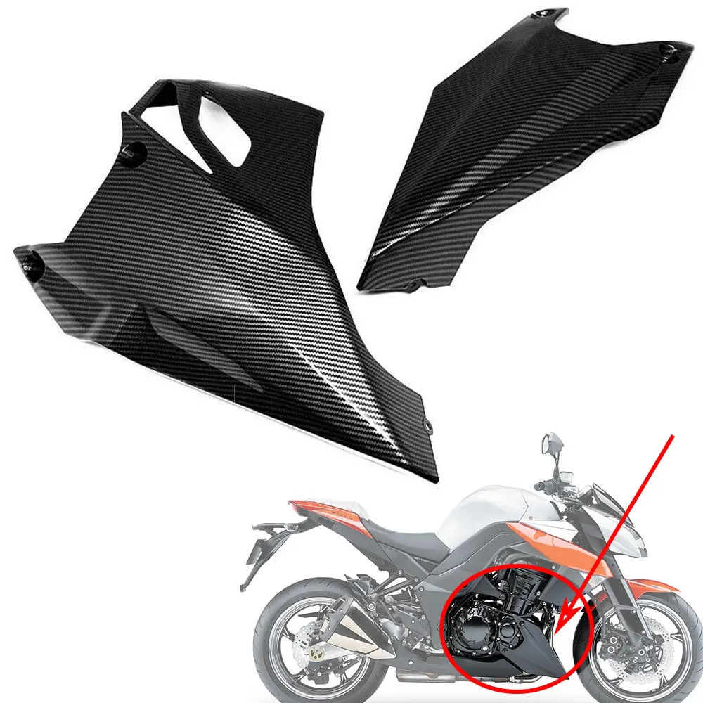 

Z 1000 Motorcycle Parts Fairing Lower Bottom Oil Belly Pan Guard For KAWASAKI Z1000 2010 2011 2012 2013 Carbon Fiber Pattern