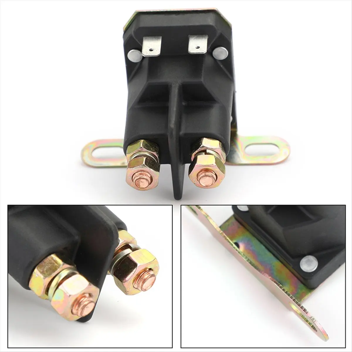 Starter Solenoid Relay MTD 4 Terminal For Utility Vehicle New Arrivals