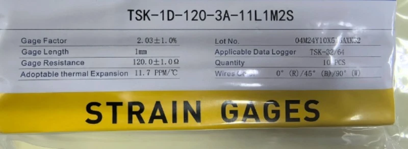 TSK-1D-120-3A-11L1M2S strain gauges and stress gauges