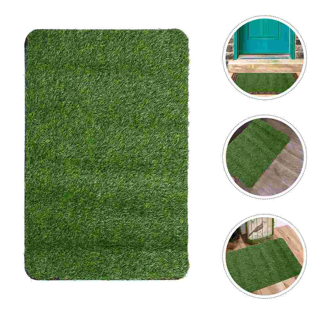 Artificial Turf Carpet Indoor by Mat Outdoor Grass Rugs for outside Patio Dogs Pad