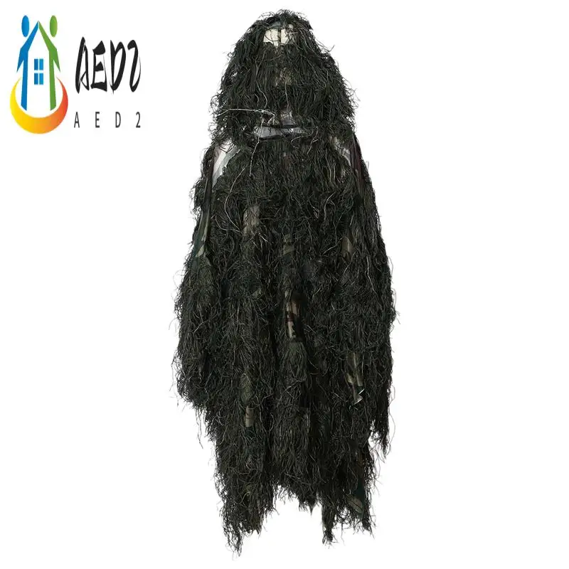 AED2-الكبار في الهواء الطلق عباءة الصيد موقع قراء دعوى التصوير الملابس موقع قراء الملابس التمويه هنتر الغابة الصيد المعطف