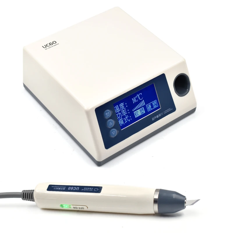 

High Frequency Dental Ultrasonic Carving Knife With Display for Plastic Composite Resin Thermoplastic Splint Sheet Cutters