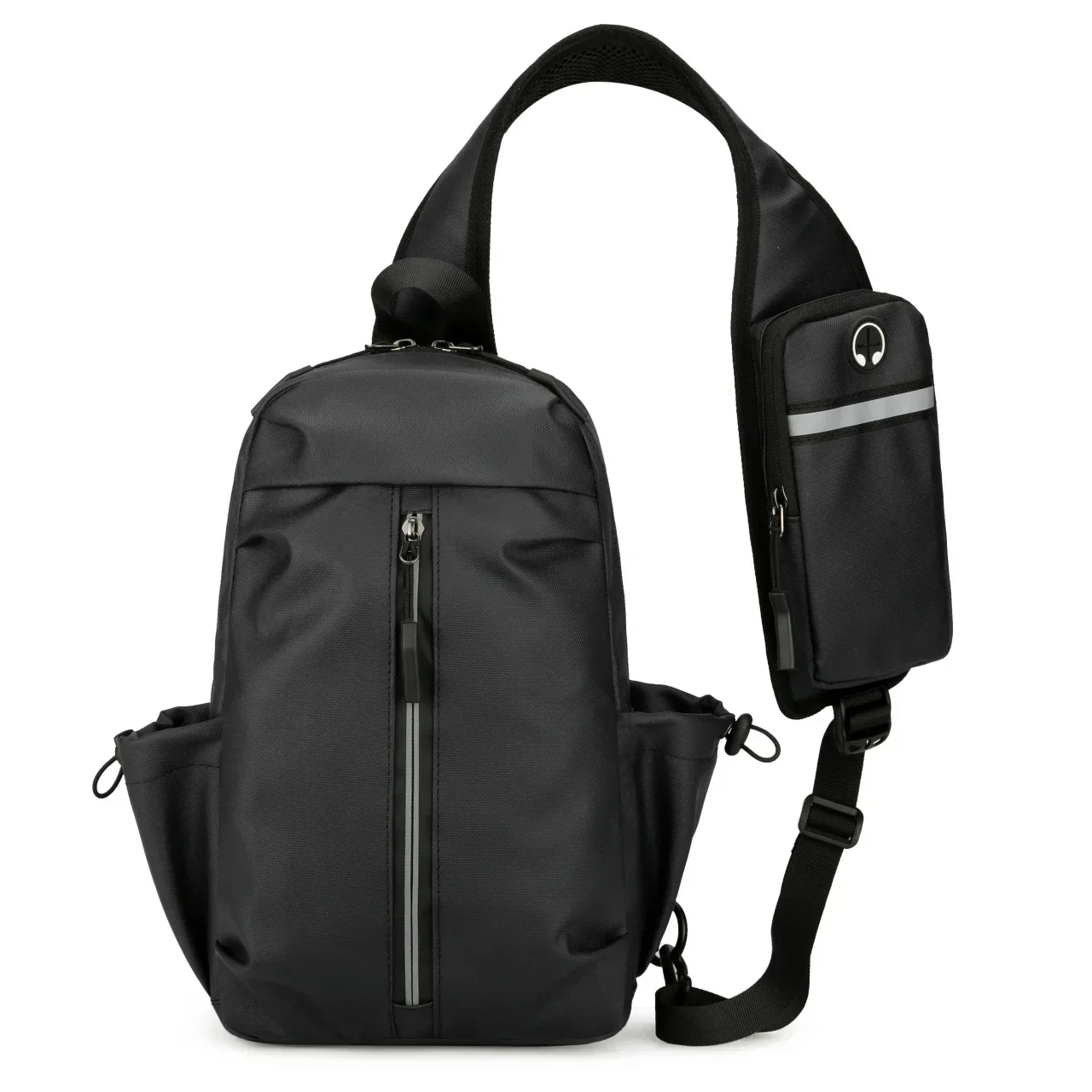 Outdoor Camping Shoulder Chest Multi functional Waterproof Chest Bag for Men and Women's Leisure Sports Backpack