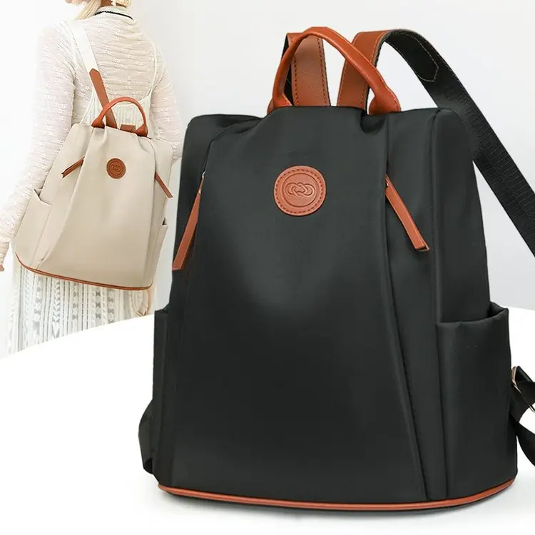 Легкая большая вместительная противоугонная ткань из бычьей ткани вместо Faionable дорожная женская сумка 2024, новая модель, мягкая ручка на молнии C...