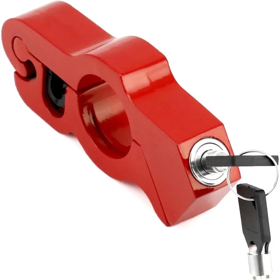 

Motorcycle Throttle Lock with 2 Keys for Enhanced Security Brake and Throttle Antitheft Protection Suitable for Motorcycles Bic