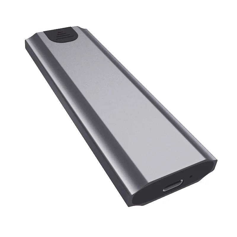 Dual Protocol NVMe SATA M.2 Aluminum Alloy NGFF External Hard Drive Enclosure Model M2-7 for PC Laptop USB Interface