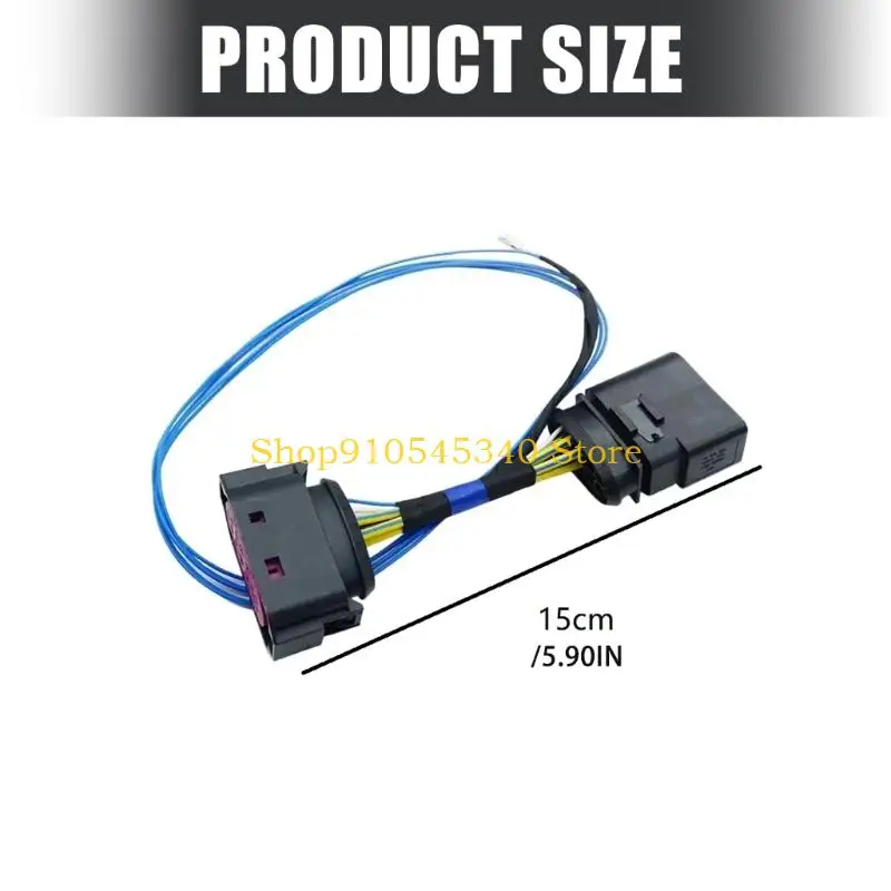 U2JA Xenon Headlight Connector Wiring Harness Adapter Cable Plug And Play Easy Install Suitable For MK5 Golf MK4 2005-2010 view 6