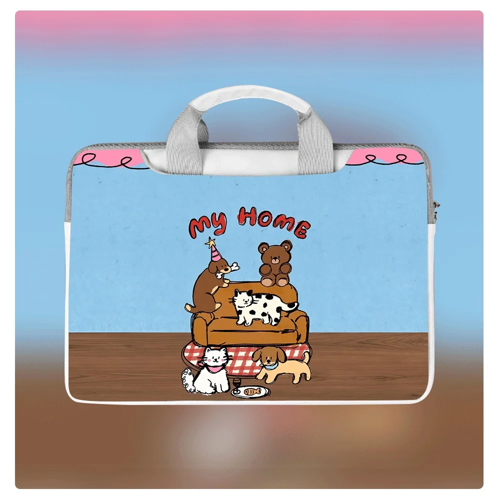 

Cartoon Animal Laptop Bag Laptop Sleeve Laptop Protective Case for Macbook Case 12 13 14.6 15.6 16 Inch Macbook Air Asus Huawei