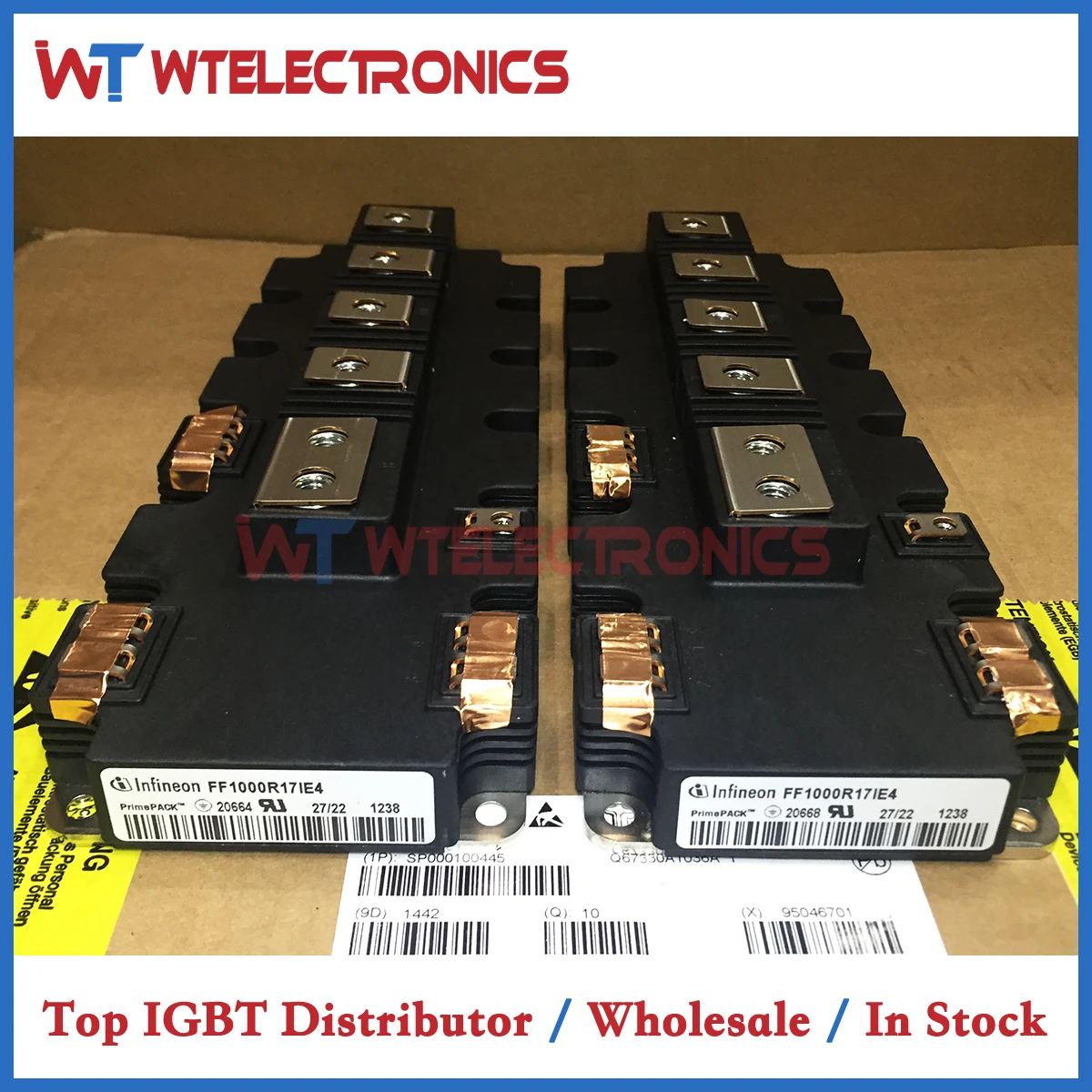 

FF1000R17IE4 Original Infineon FF1000 R17IE4 IGBT Module FF1000R17 IE4 New