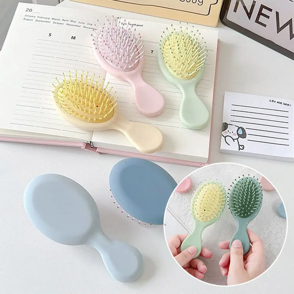 

Travel Air Cushion Air Bag Comb Anti Static Hair Curly Care Scalp Comb Gua Sha Macaron Color Hair Comb