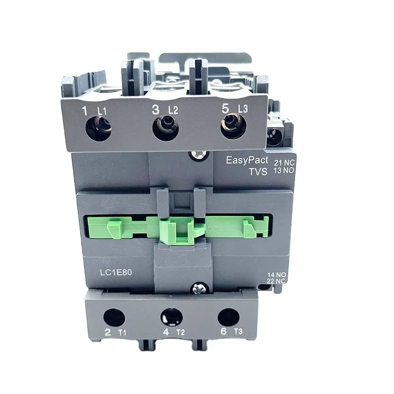 AC contactor E series type goods LC1-E80 220V50/60HZ 3P 1NO+1NC hot in hot sales 110A best quality