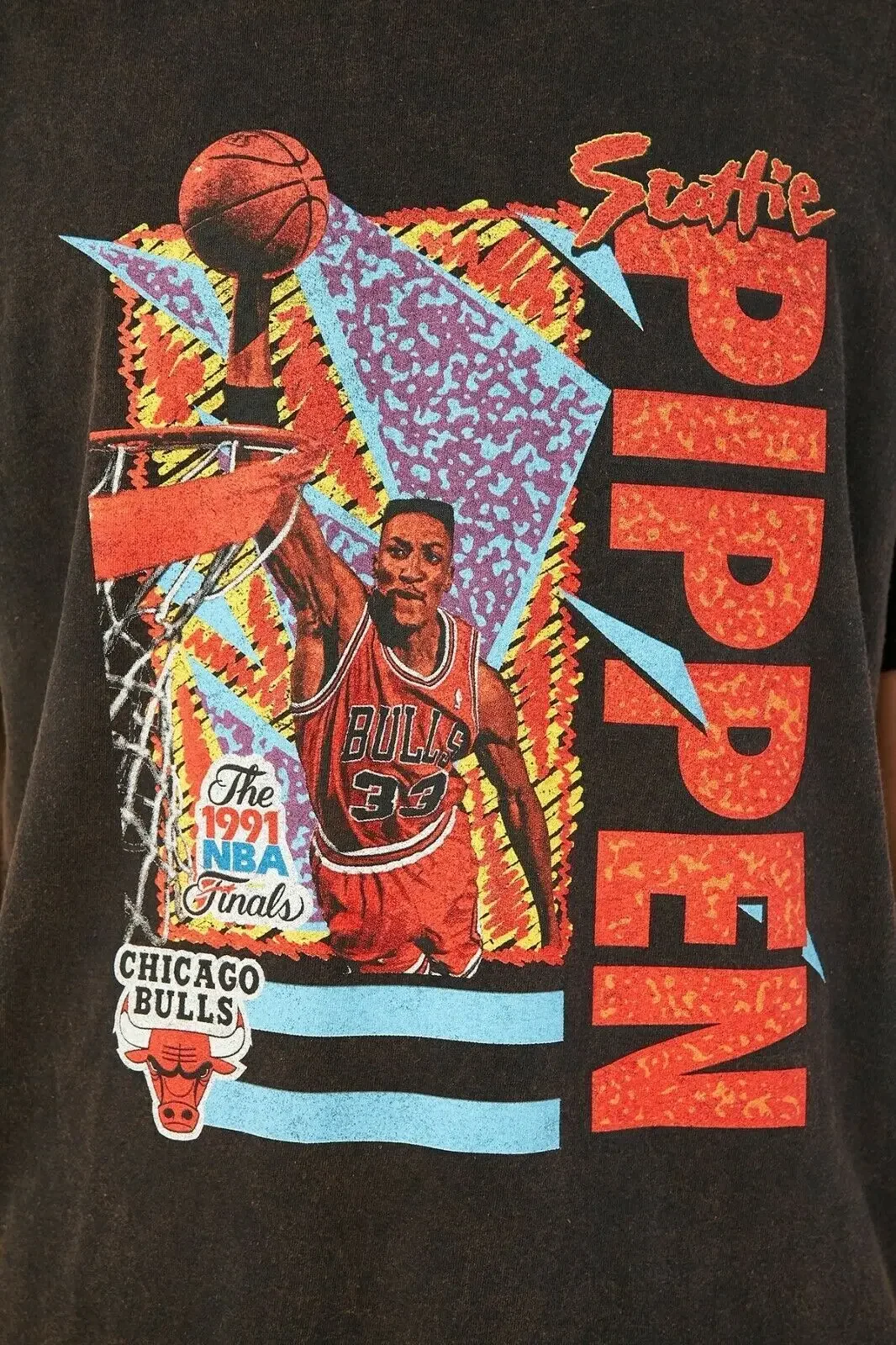 

Scottie Pippen T shirt Black All Sizes S 5XL JJ3851