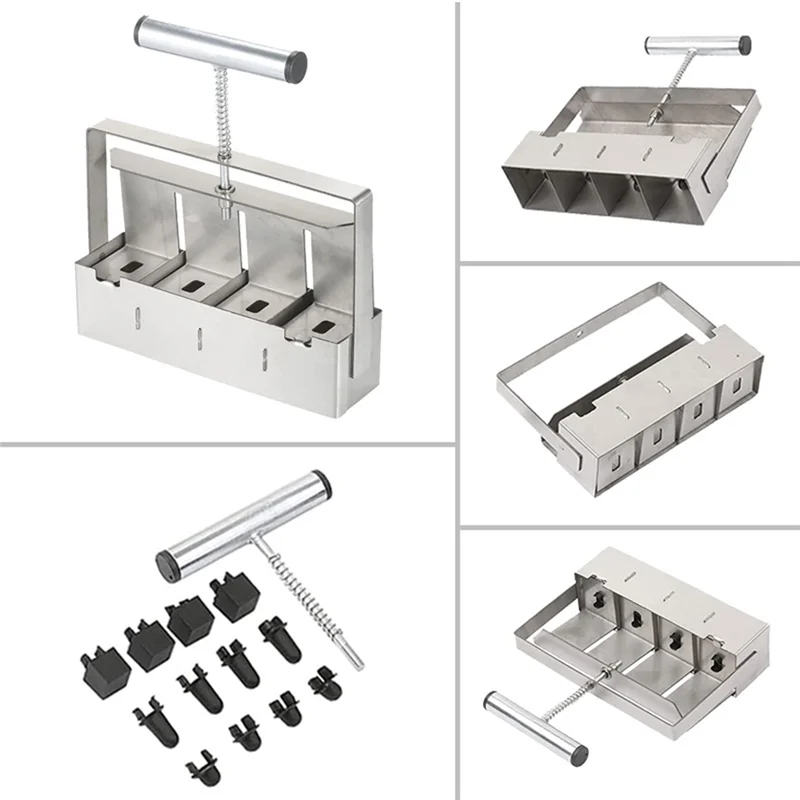 Handheld Soil Blocking Tool Handheld Sämling Inkubator mit Samenstift zum Erstellen von Samen, Garten