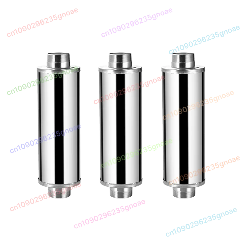 

（1pcs）PT G2 1/2-inch (75mm) SS Muffler - For 7.5KW High-Pressure Regenerative Blower/Vortex Gas Pump/CNC Router Vacuum Pump