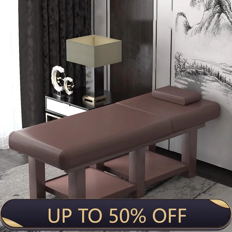 Upholstered Comfy Massage Table Adjustable Luxury Professional Beauty Massage Bed Hole Pillow Design Camilla Masaje Furniture