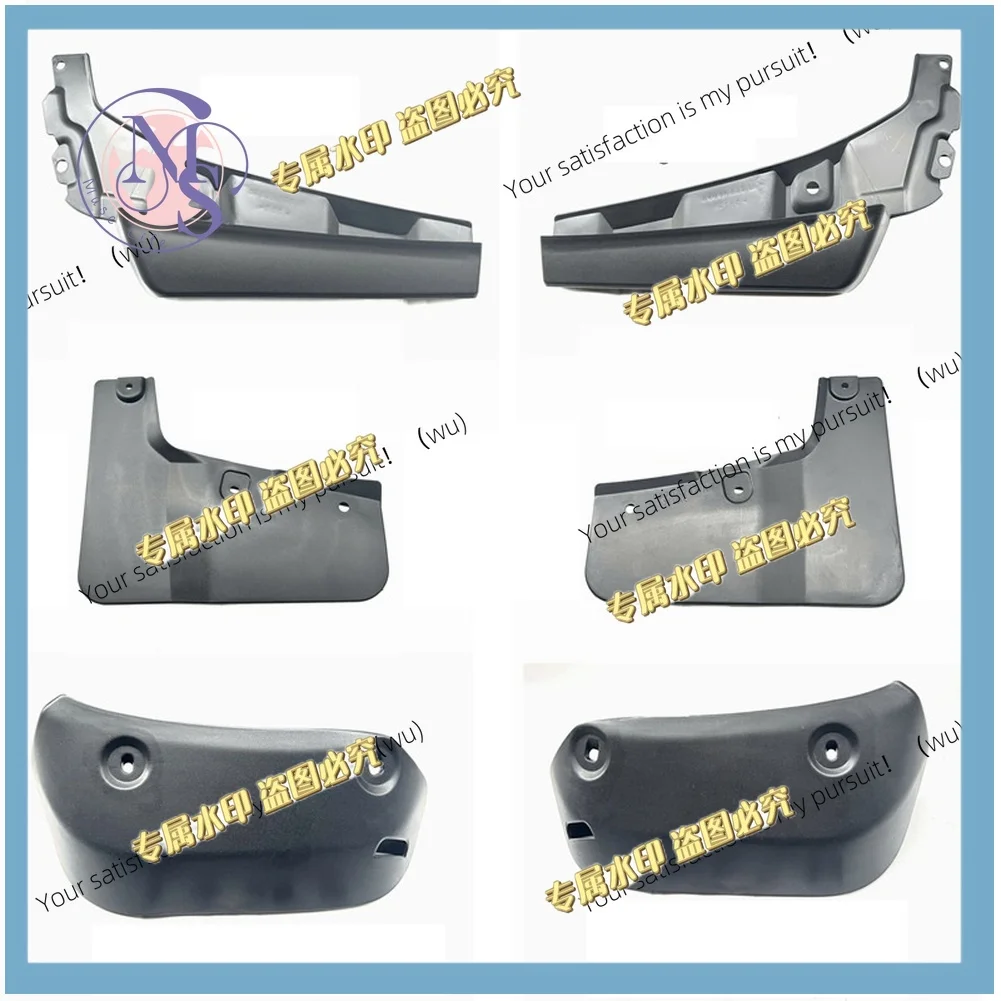 6-Piece, Front Bumper, Wheel Brow, Fender ABS for Mitsubishi, Pajero, Montero Sport V93W-V98W 2008 to 2019