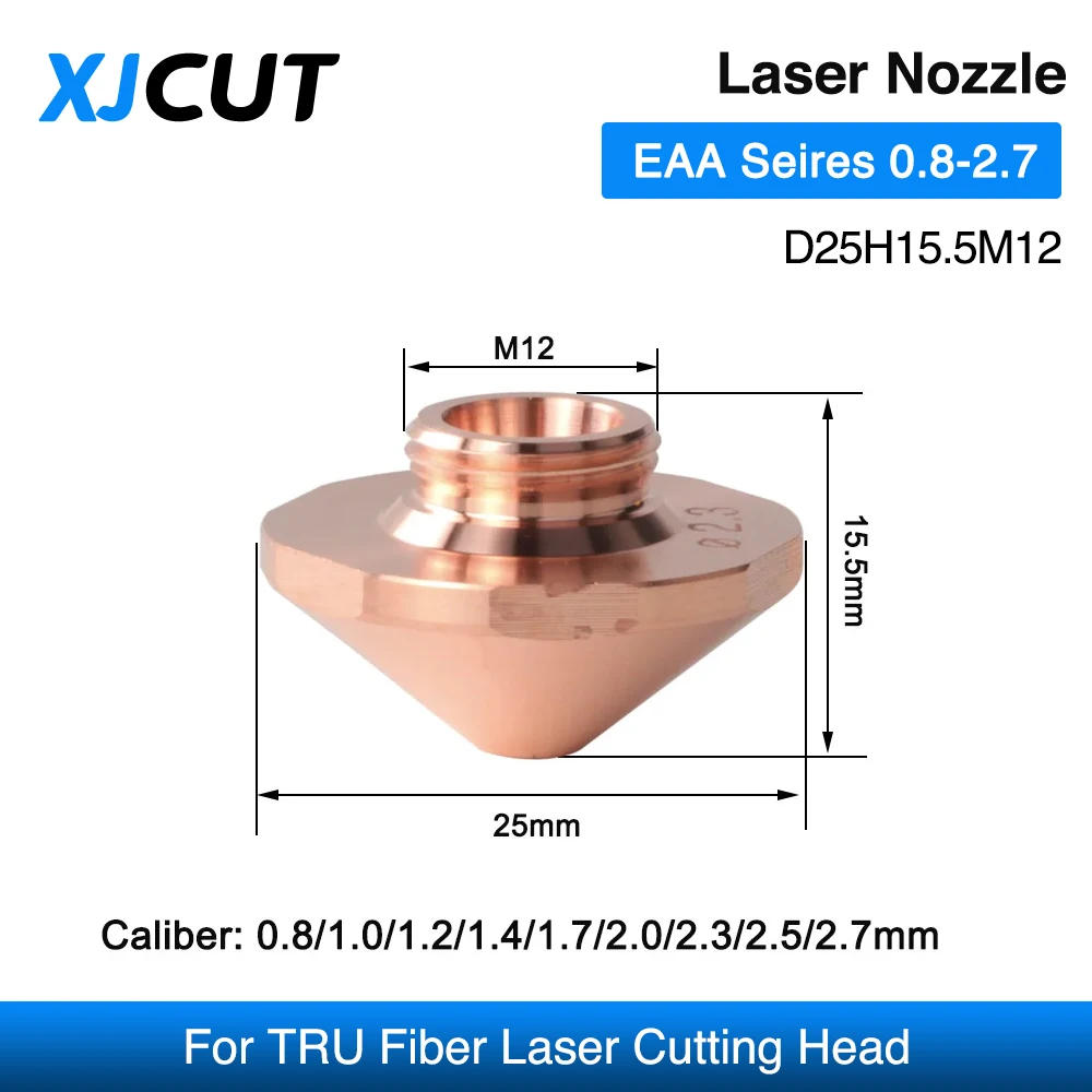 Imagem -02 - Xjcut-cabeça de Corte a Laser Trudisk Fio Eaa 0.82.7 mm Camada Única 1324860 Compatível 10 Pcs Alta Qualidade