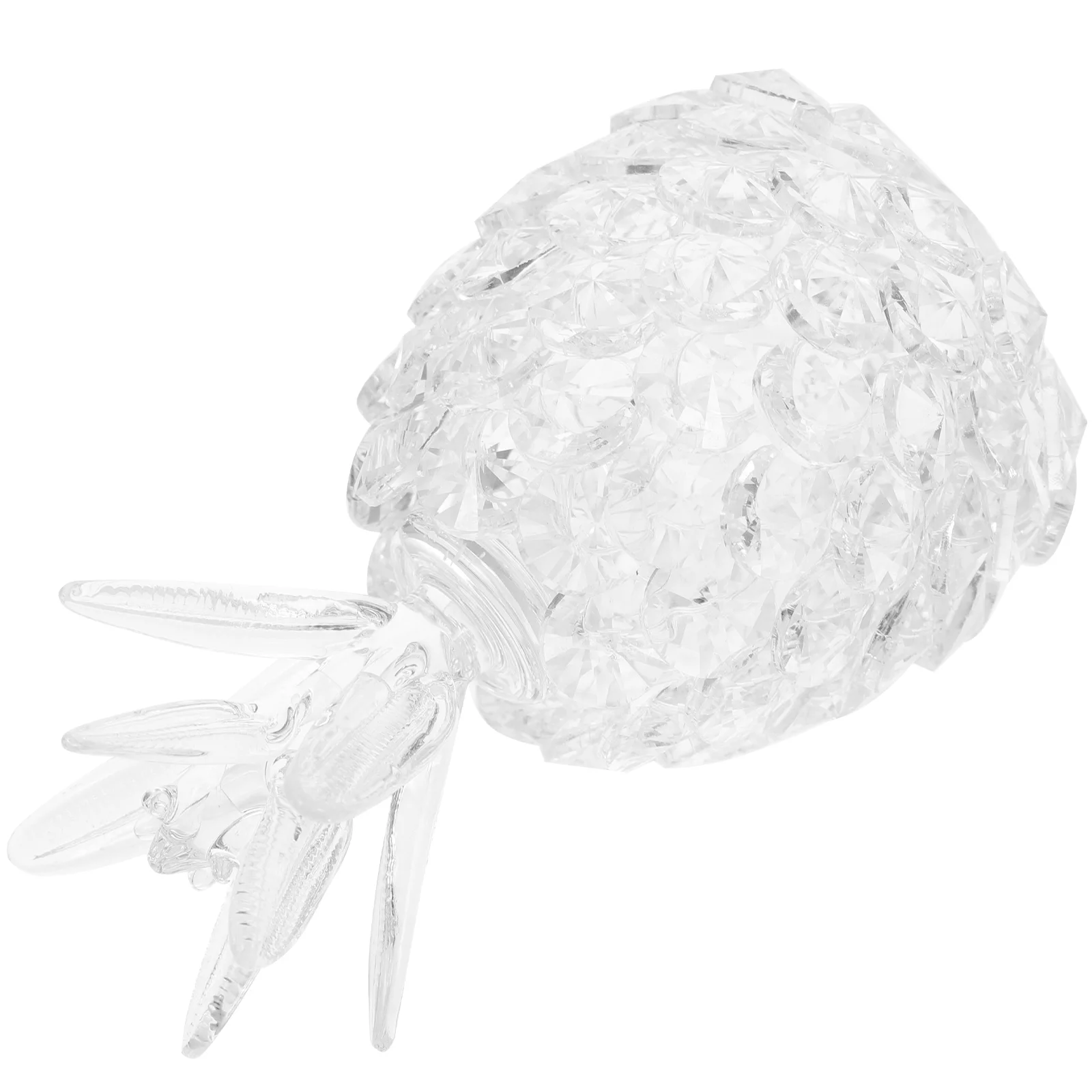 

Glass Pineapple Ornament Decorative Artificial Desktop Decoration Home Pineapple Decor Centerpiece Sculpture Paperweight