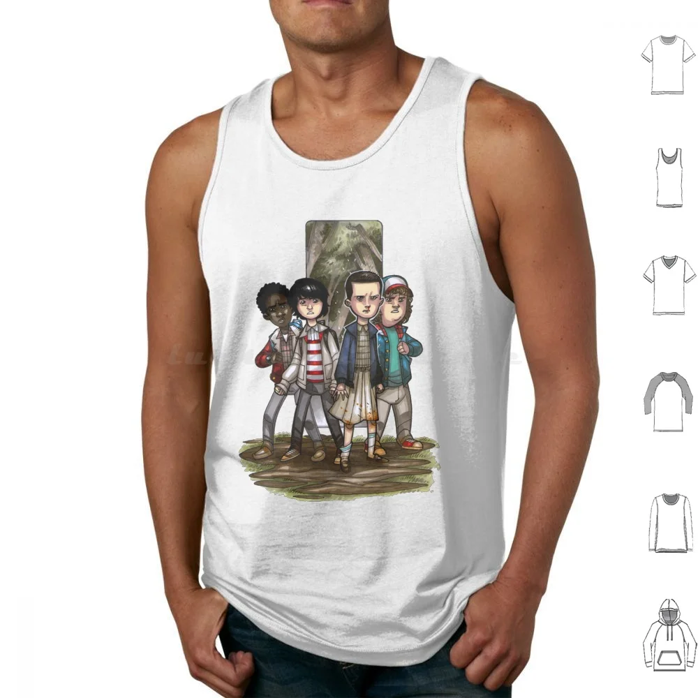Tank Tops Print Cotton Eleven 11 Once