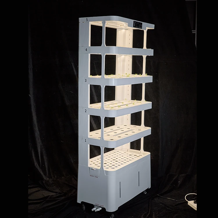 Intelligent Hydroponic Growing System Indoor Leafy Vegetable Tomato Pepper Planting Equipment