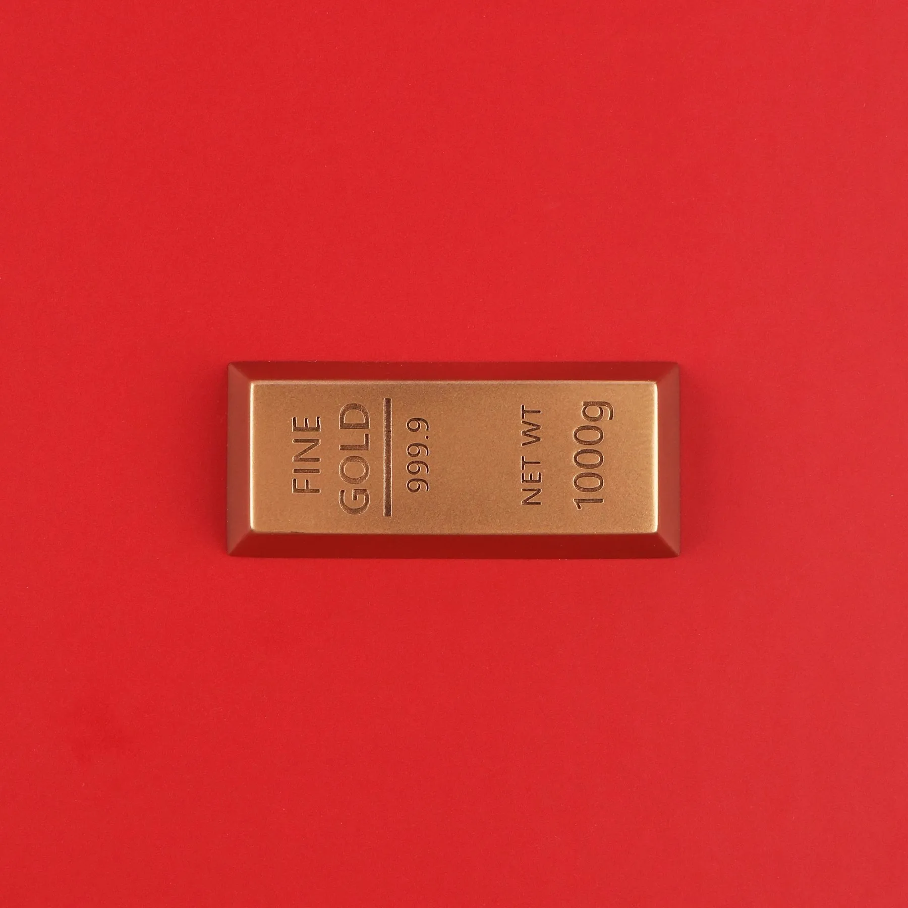 1 Piece Gold Bar Personalized Keycap Resin Material Cherry Profile 6.25X 6.25U Enter Key Caps For MX Switch Mechanical Keyboard