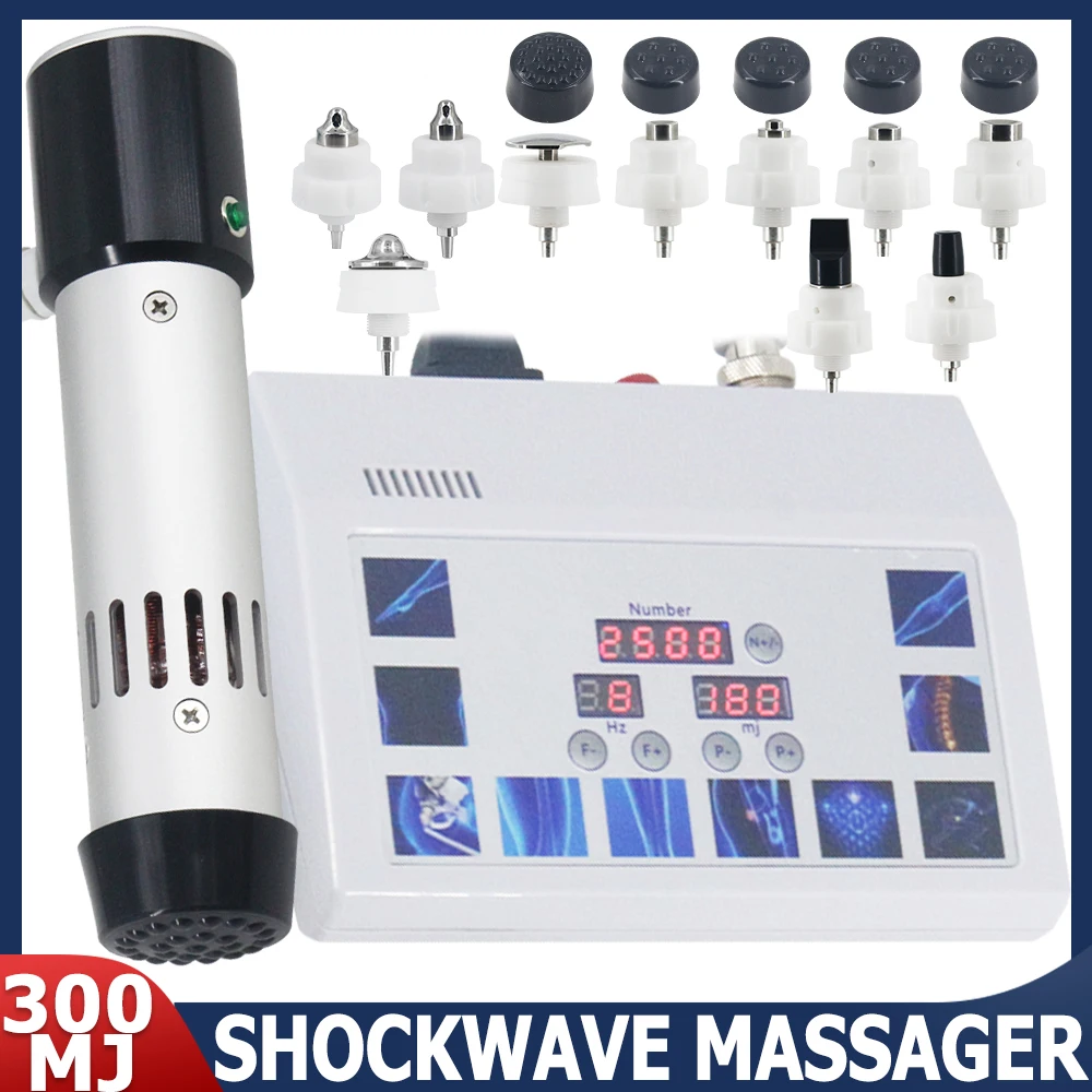 

Shockwave Therapy Machine For ED Treatment Erectile Dysfunction Limbs Pain Relief Massage Newest 300MJ Relaxation Shock Wave