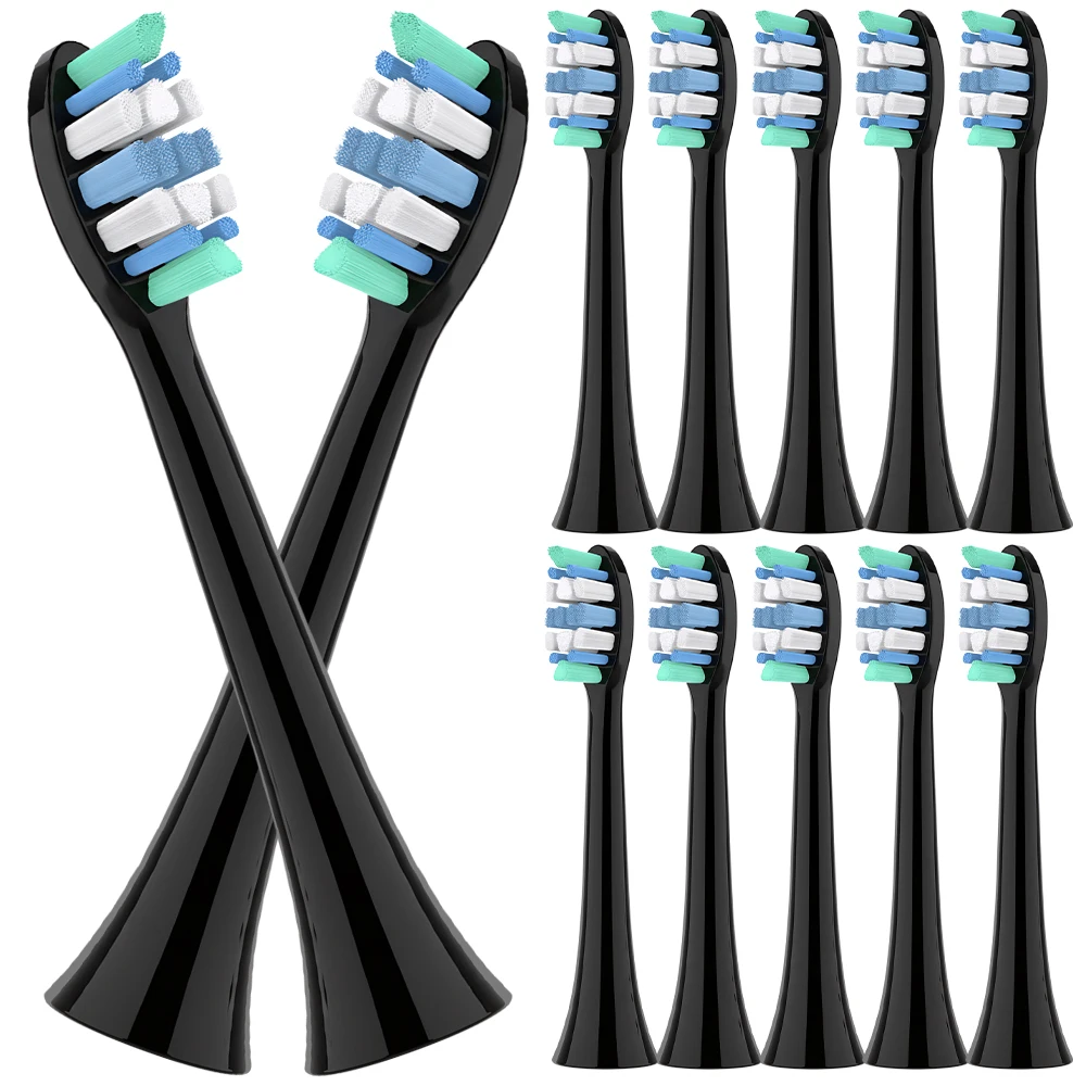 Cabezales de repuesto de cerdas medianas compatibles con el cepillo de dientes eléctrico Philips Sonicare, cabezales de cepillo de dientes para HX4100 6700