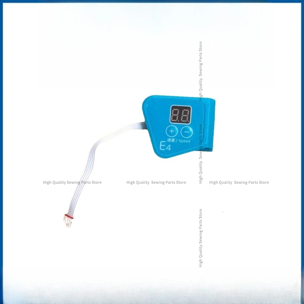 1PCS Original Operation Panel Board Display Screen with Strip Line Plug for Jack E4 E4s Computer Direct Drive Overlock Sewing