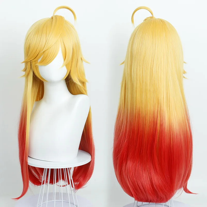 

PantyAnarchuy Cosplay Wig For Pandy "Angel In Straps" New Gradient Color Of Gold And Red 2D Style