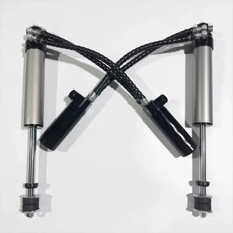 LJ Black Dual Oil Circuit Forklift Shock Absorber 2-inch Lift Adjustable Compression & Rebound