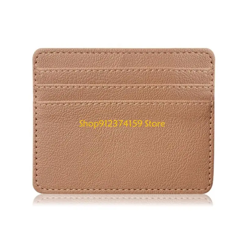 

G5AE Card Case Pocket Wallet RFID Blocking Black/Brown/Gray