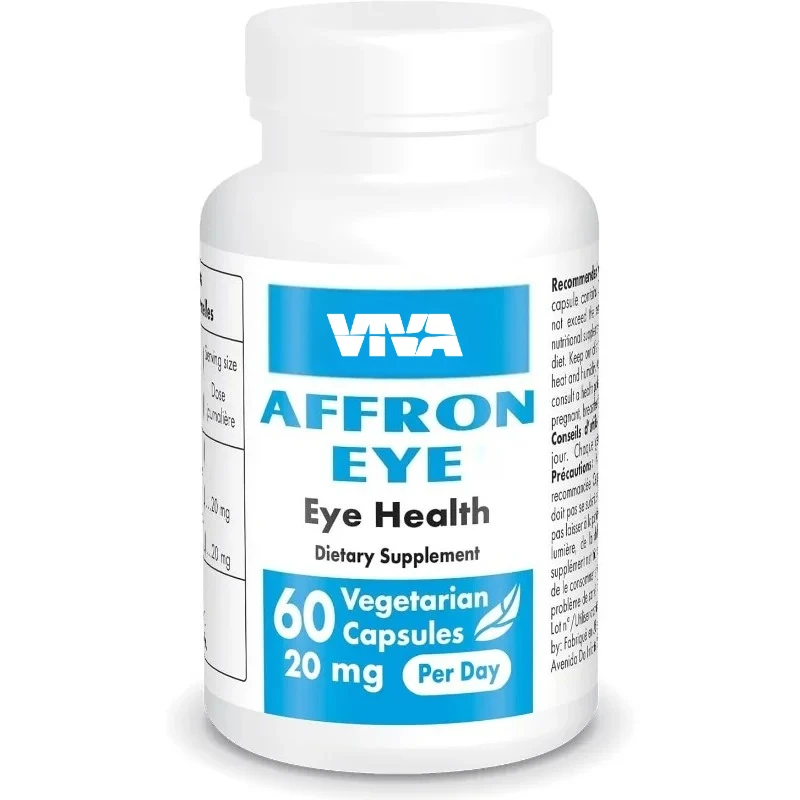 

20 мг в день - добавка из шафрана 3% шафрана - витаминная поддержка глаз | без ГМО без глютена - 60 вегетарианских капсул