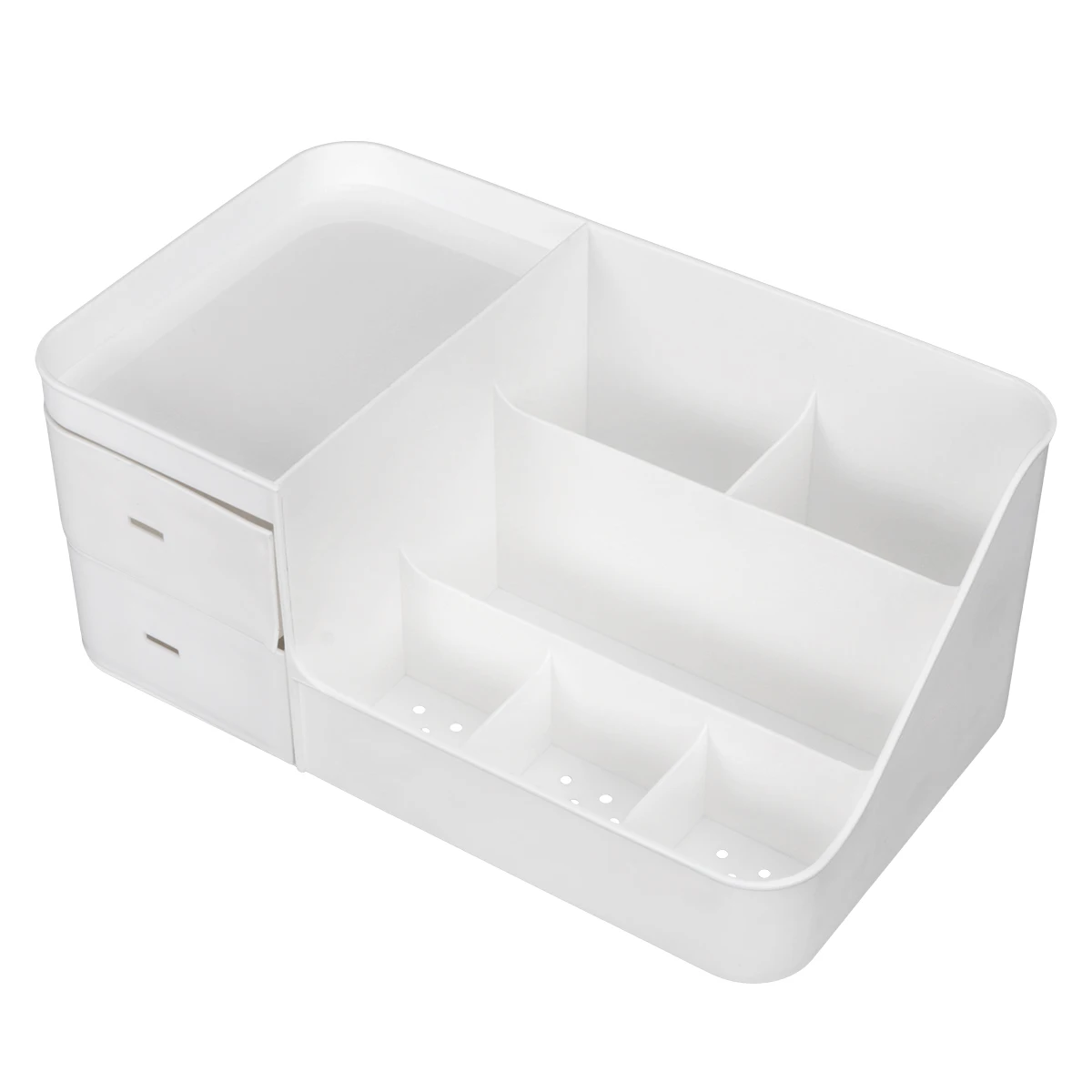 

Makeup Organizer for Desk Storage Box Shelf Bracket Cosmetics Holder -friendly Plastic