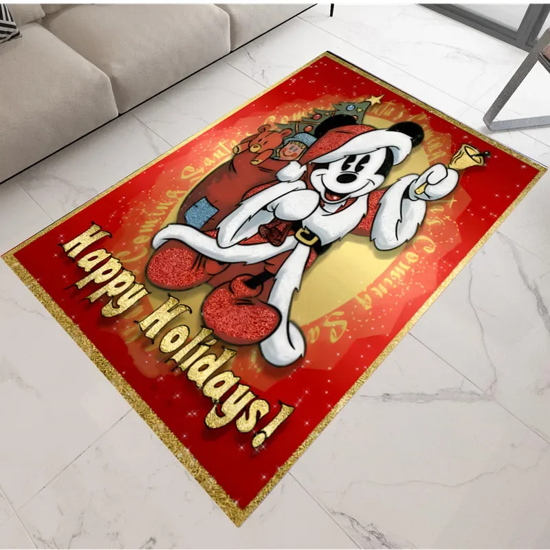 Disney 100x160cm  Mickey Carpets for Living Room Bedroom Area Rug Kids Room Decor Mickey Playmat  Floor Mats Baby Play Mat