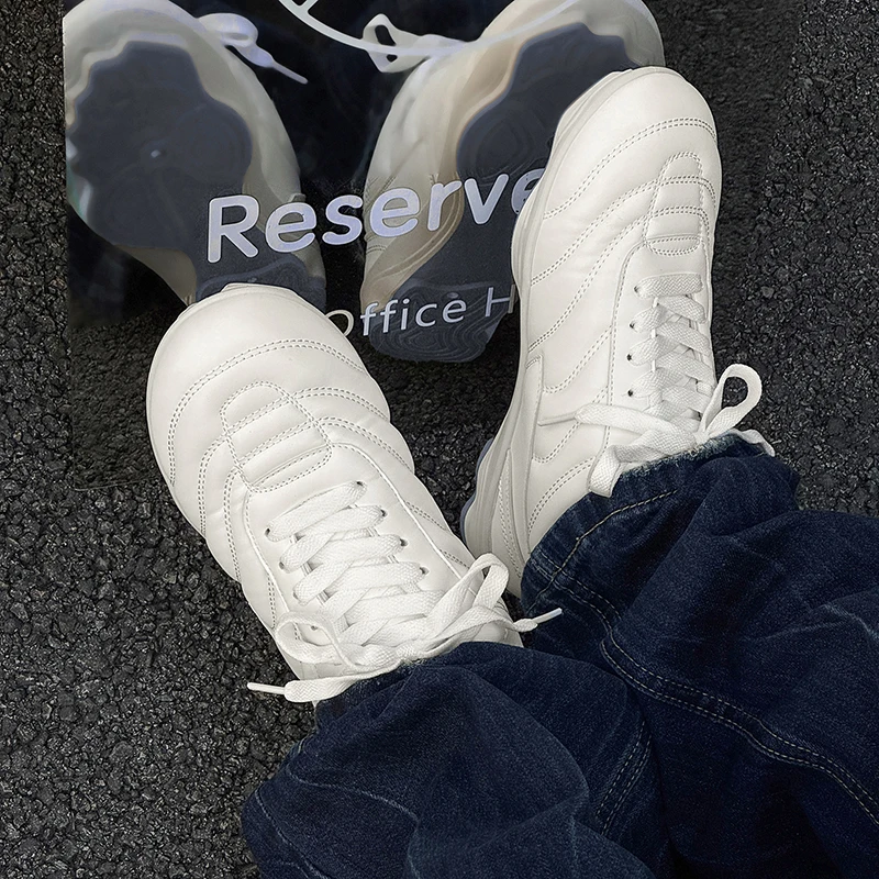 

Spring Hot Selling Men'S Fashionable Solid Color Flat Shoes With Round Toe And Front Tie Casual Style Men'S Shoes For Daily Wear