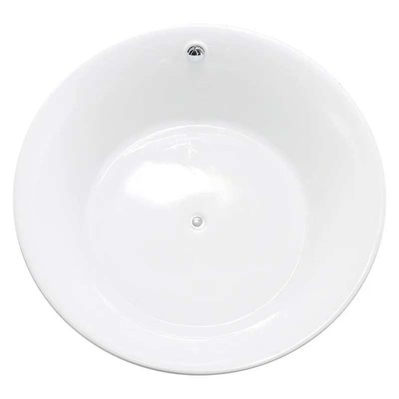Round bathtub household small apartment massage constant temperature integrated B & B hotel large bath indoor