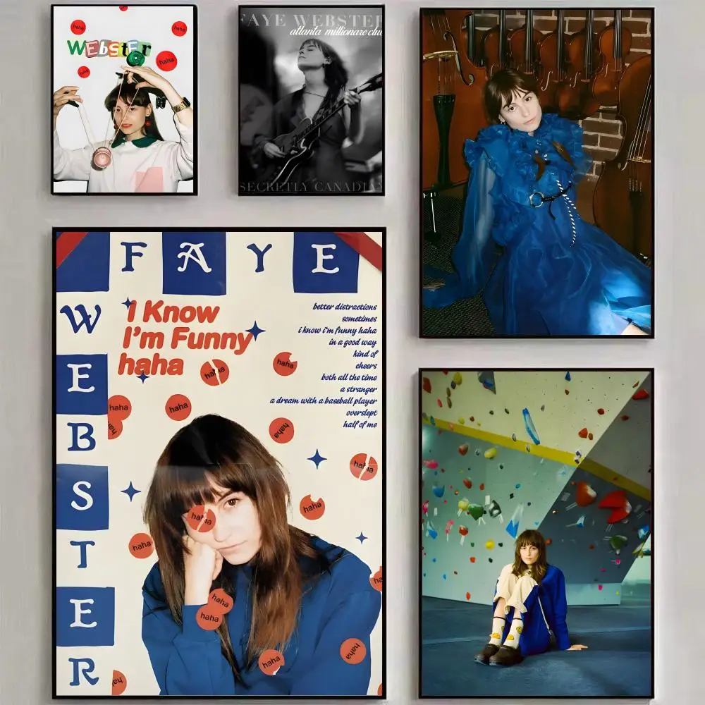 Faye Webster Hot Singer Faye Webster Poster Wall art print a
