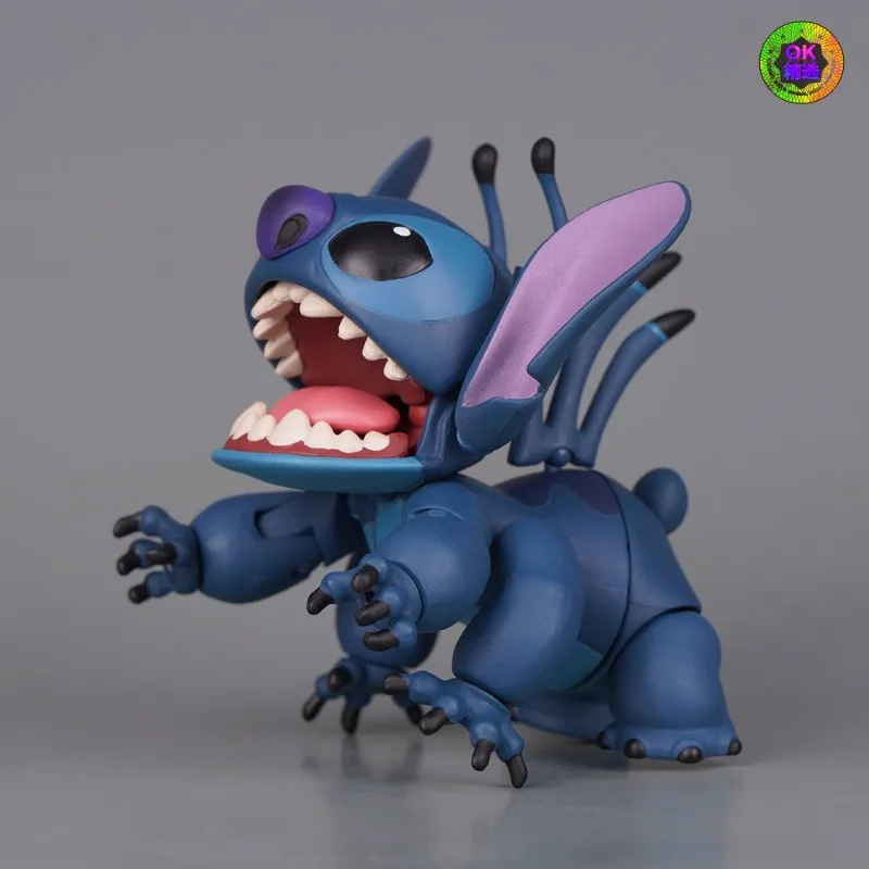 

Внутренний ОК Фабрика Ocean Hall Yamaguchi Stitch STITCH Межзвездная фигурка Baby Stitch Tide Play Модель