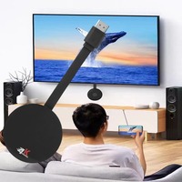 Dual Band 2.4G +5G 4K Wireless WiFi Mirroring Cable Adapter 1080P Display Dongle to TV for iPhone Android Phone